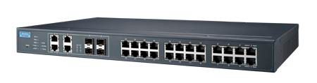 ADVANTECH DLOG - EKI-9628G-4CI- AE - Commutateur géré 24GE,4G Combo Port L3 avec température étendue